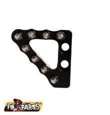 Fm-parts колодка заднього гальмівного важеля (широка) ktm/husqvarna/gas колір чорний