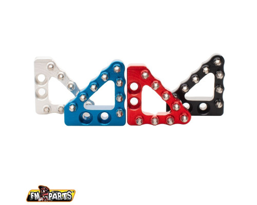 Fm-parts колодка заднього гальмівного важеля (широка) sherco se/sef '13-'24 колір чорний
