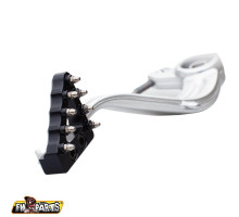 Fm-parts колодка заднього гальмівного важеля (широка) sherco se/sef '13-'24 колір чорний