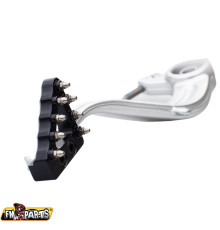 Fm-parts колодка заднього гальмівного важеля (широка) sherco se/sef '13-'24 колір чорний