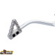 Fm-parts колодка заднього гальмівного важеля (широка) sherco se/sef '13-'24 колір срібло