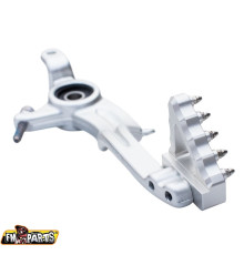 Fm-parts колодка заднього гальмівного важеля (широка) sherco se/sef '13-'24 колір срібло