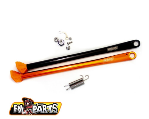 Fm-parts новинка бокова лапа (нога) ktm / husqvarna '17-'23 колір чорний