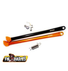 Fm-parts новинка бокова лапа (нога) ktm / husqvarna '17-'23 колір помаранчевий