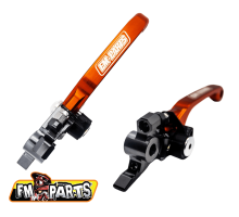 Fm-parts комплект важеля зчеплення та гальма для ktm '15-'23 brembo, колір помаранчевий