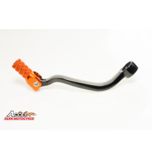 Важіль перемикання передач KTM 4T SXF/EXCF 250/450/520/525/530, EXCF 350, алюміній, колір чорний, наконечник помаранчевий (LCA4301)