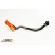 Важіль перемикання передач KTM 4T SXF/EXCF 250/450/520/525/530, EXCF 350, алюміній, колір чорний, наконечник помаранчевий (LCA4301)