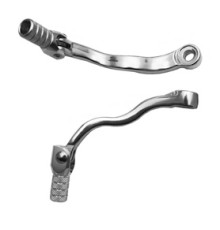 M.c. важіль перемикання передач ktm exc 250/300 05-16, sx 250 05-16, sxf 250 06-12, excf 250 07-08 (алюміній) колір срібло