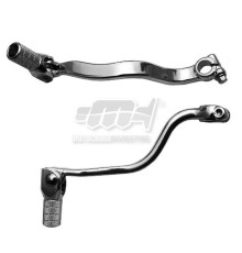 M.c. важіль перемикання передач suzuki rm 80/85 89-17 (алюміній) (кований) сріблястий колір, сталевий наконечник