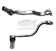 M.c. важіль перемикання передач suzuki rm 80/85 89-17 (алюміній) (кований) сріблястий колір, сталевий наконечник