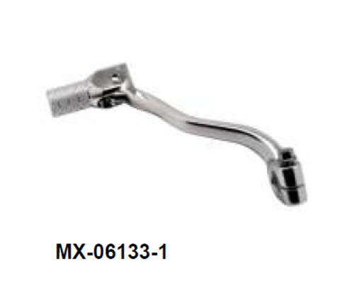Важіль перемикання передач HONDA crf 250 r '04-'09, crf 250 x '04-'16 (oem: 24700-krn-000) (кований алюміній) колір сріблястий (анодований)