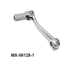 Важіль перемикання передач HONDA crf 50 f '04-'23, crf 70 f '04-'12 (oem: 24701-gel-305; 24701-gel-770) (кований алюміній) колір сріблястий (анодований)