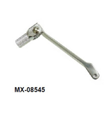 Важіль перемикання передач HONDA crf 80f '04-'13, xr 80/100 r '01-'03, crf 100 f '04-'13 (oem: 24701-kn4-a60; 24701-ksj-305) (кований алюміній), колір сріблястий (анодований)