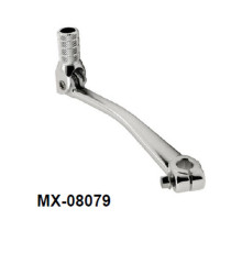Важіль перемикання передач HONDA xr 50 r '00-'03, z 50 r '86-'99, xr 70 r '01-'03 (oem: 24701-gel-770) (кований алюміній) колір сріблястий (анодований)