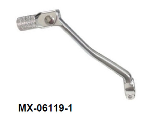 PSYCHIC важіль перемикання передач kawasaki klx 450 r '08-'09, kxf 450 '06-'08 (oem: 13156-0067) (кований алюміній) колір сріблястий (анодований)