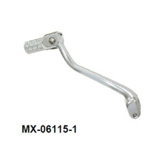 PSYCHIC важіль перемикання передач kawasaki kx 125 '03-'05 (oem: 13156-1493) (кований алюміній) колір сріблястий (анодований)