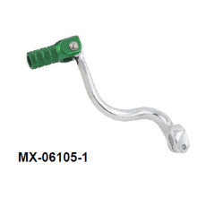 PSYCHIC важіль перемикання передач kawasaki kx 125 '03-'05, kx 500 '94-'04 (oem: 13156-1347; 13156-1492) (кований алюміній) колір сріблястий (анодований)