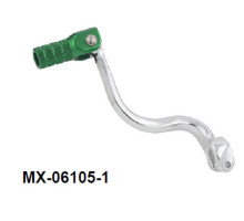 PSYCHIC важіль перемикання передач kawasaki kx 125 '03-'05, kx 500 '94-'04 (oem: 13156-1347; 13156-1492) (кований алюміній) колір сріблястий (анодований)