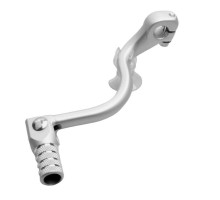Важіль перемикання передач kawasaki kx 125 '94-'05, kx 250 '94-'07, kx 500 '94-'04 (oem: 13156-0049; 13156-1492; 13156-1347) (кований алюміній) колір срібло (анодований)