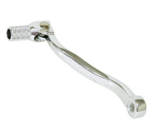 PSYCHIC run shifter lever ktm sx 125/250 '17-18, exc 250/300 tpi '18-'22, husqvarna tc/tx/te 250/300 '17-'22 tpi, gas gas ec 250/300 tpi '21-'23 silver colour aluminium (55434031000)