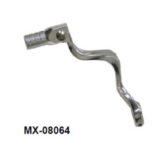 Важіль перемикання передач ktm sx 60 '98-'00, sx 65 '98-'08 (oem: 46034031100) (кований алюміній) колір сріблястий (анодований)