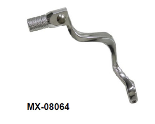 Важіль перемикання передач ktm sx 60 '98-'00, sx 65 '98-'08 (oem: 46034031100) (кований алюміній) колір сріблястий (анодований)