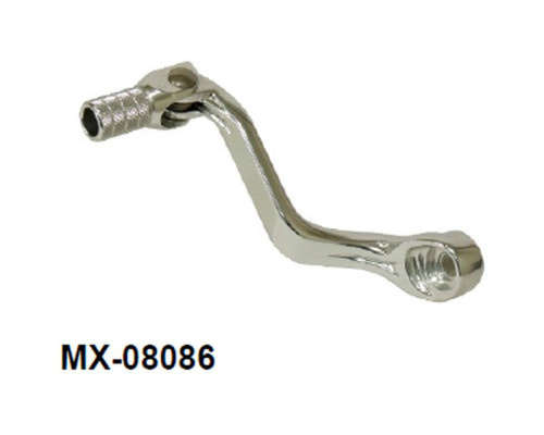 PSYCHIC важіль перемикання передач ktm sx 65 '09-'23, xc 65 '09, husqvarna tc 65 '17-'23, (oem: 46234031044) (кований алюміній) колір срібло (анодований)