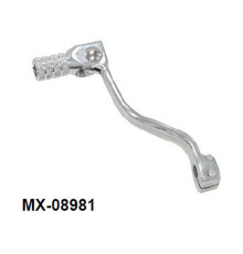 Важіль перемикання передач YAMAHA yz 65 '18-'23, yz 85 '02-'23, yz 85 lw '22-'23 (oem: 5pa-1811e-00) (кований алюміній) колір срібло (анодований)