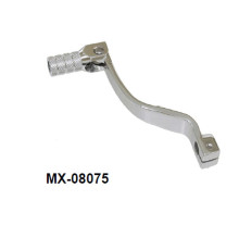 Важіль перемикання передач YAMAHA yz 80 '81-'01, yz 85 '02-'22 (oem: 2hf-18110-01; 2hf-18110-02) (кований алюміній) колір сріблястий (анодований)