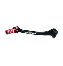 Шрам racing важіль перемикання передач HONDA crf 250r '18-'25, crf 450r '17-'25, crf 250rx '19-'25, crf 450rx '17-'25. crf 450l '19-'20, crf 450x '19-'24, crf 250rw '25, crf 450rw '24-'25, crf 450 rwe '19-'22, triumph tf 250-x '24-'25 колір чорний/червони