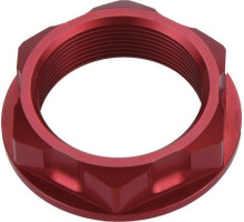 Гайка верхньої полиці accel HONDA cr '01-'07, crf '02-'16 (m26x32) червона