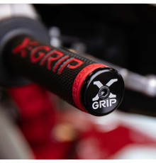 Накладки на кермо x-grip для отворів діаметром 12-16,2 мм, колір чорний