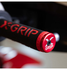 Накладки на кермо x-grip для отворів діаметром 12-16,2 мм червоні