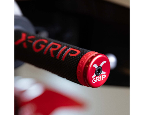 Накладки на кермо x-grip для отворів діаметром 12-16,2 мм червоні