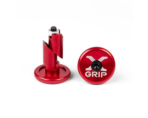 Накладки на кермо x-grip для отворів діаметром 12-16,2 мм червоні