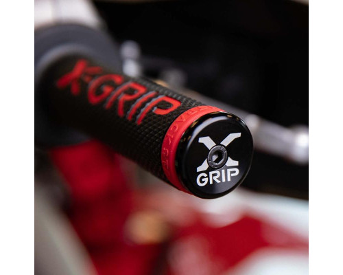 Накладки на кермо x-grip для отворів діаметром 12-16,2 мм сині