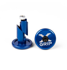 Накладки на кермо x-grip для отворів діаметром 12-16,2 мм сині