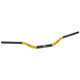 Алюмінієве кермо accel 28.6mm taper mx design HONDA cr high (7075-t6) ergal двоколірний жовтий+чорний (ширина 790мм, висота 101мм) -