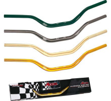 Алюмінієве кермо accel 28.6mm taper mx дизайн YAMAHA yz high (7075-t6) ergal колір золото (ширина 803мм, висота 92мм)
