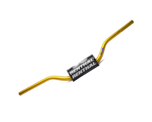 Кермо ренальне 1.1/8 дюйма (28.6 мм) mx fatbar кермо золото HONDA cr/crf, kawasaki kx/kxf колір золото з губкою