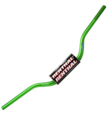 Кермо ренальне 1.1/8 дюйма (28.6 мм) mx fatbar кермо зелене HONDA cr/crf, kawasaki kx/kxf зелене з губкою