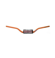 Ренальний кермо 1.1/8 дюйма (28.6 мм) mx fatbar кермо помаранчевий ktm sx 85 2013 на м'якій підкладці оранжевого кольору з губкою