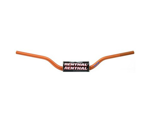 Ренальний кермо 1.1/8 дюйма (28.6 мм) mx fatbar кермо помаранчевий ktm sx 85 2013 на м'якій підкладці оранжевого кольору з губкою
