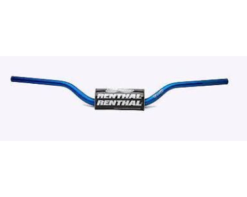 Руль ренальний 1.1/8 дюйма (28.6 мм) mx fatbars синій rc sx/sxf 06-09, suzuki rm/rmz 06-13 синій з губкою