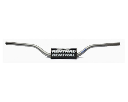 Руль ременний 1.1/8 дюйма (28.6 мм) mx fatbars сірий rc sx/sxf 06-09, suzuki rm/rmz 06-13 колір сірий з губкою