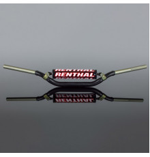 Руль ременний 1,1/8 дюйма (28,6 мм) mx twinwall 990 кермо чорний YAMAHA yz '07-'23 / yzf '07-'17 з м'якою накладкою, колір чорний з губкою