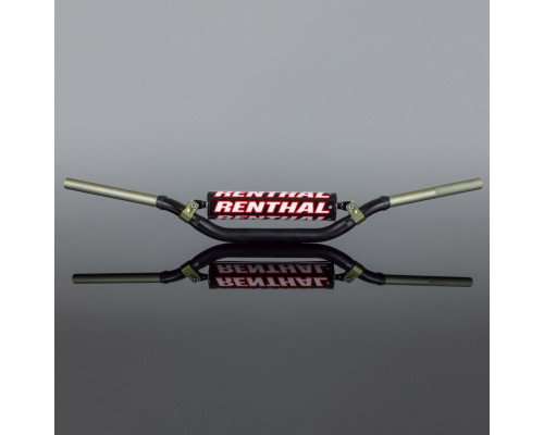 Руль ременний 1,1/8 дюйма (28,6 мм) mx twinwall 990 кермо чорний YAMAHA yz '07-'23 / yzf '07-'17 з м'якою накладкою, колір чорний з губкою