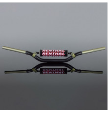 Руль ременний 1.1/8 дюйма (28.6 мм) mx twinwall 993 кермо чорний ktm sx85 '13-; husqvarna te85 '13- з м'якою оббивкою, колір чорний з губкою