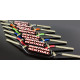 Руль ренальний 1.1/8 дюйма (28.6 мм) mx twinwall 999 кермо червоний макграт / короткий м'який колір червоний з губкою