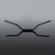 Кермо renal 1.1/8 inch (28.6mm) street fatbar кермо HONDA africa twin колір чорний кермо HONDA africa twin колір чорний